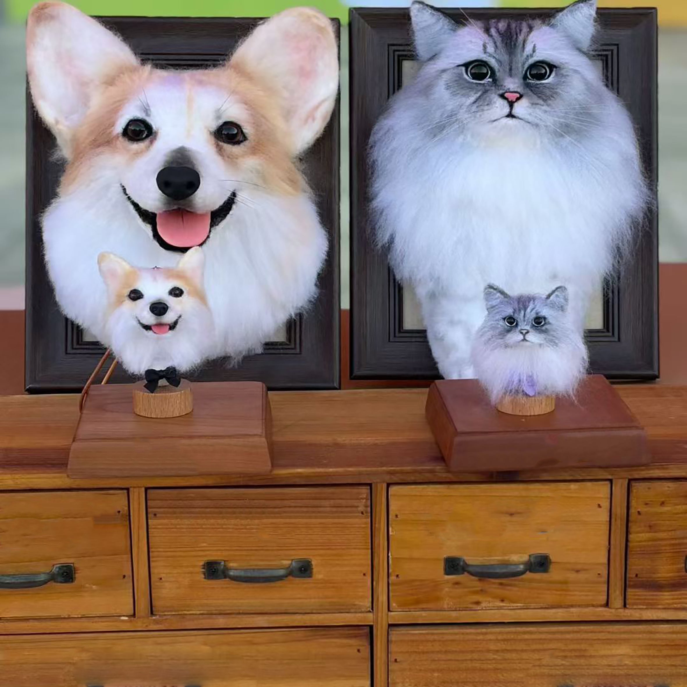 3D Framed Pet Portrait