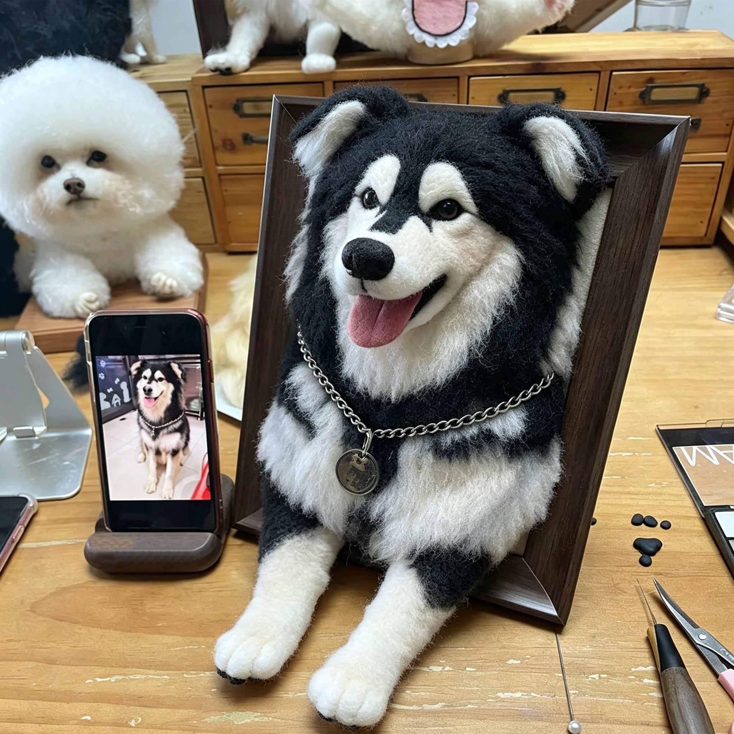 3D Framed Pet Portrait