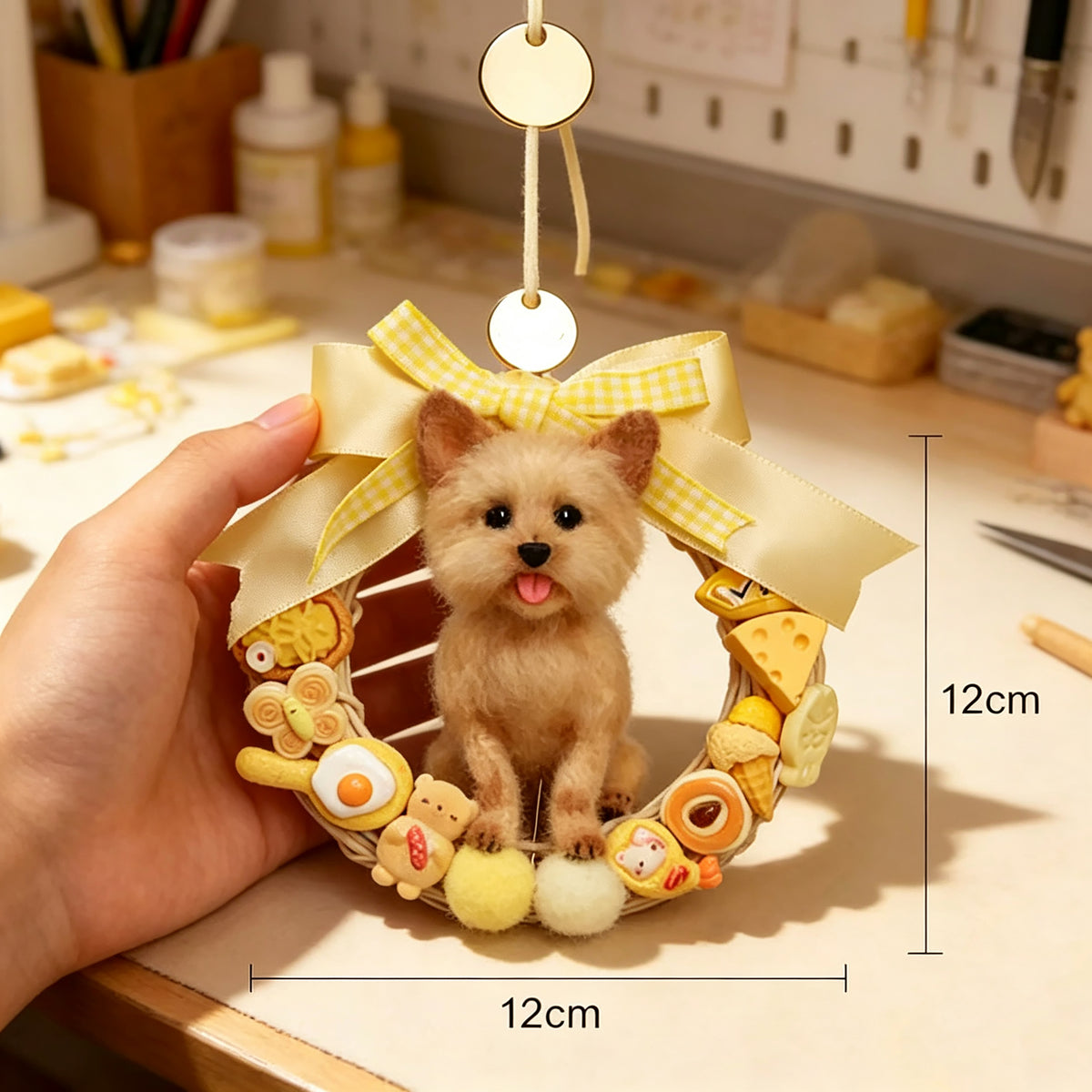 Custom Felt Full-Body Pet Charms