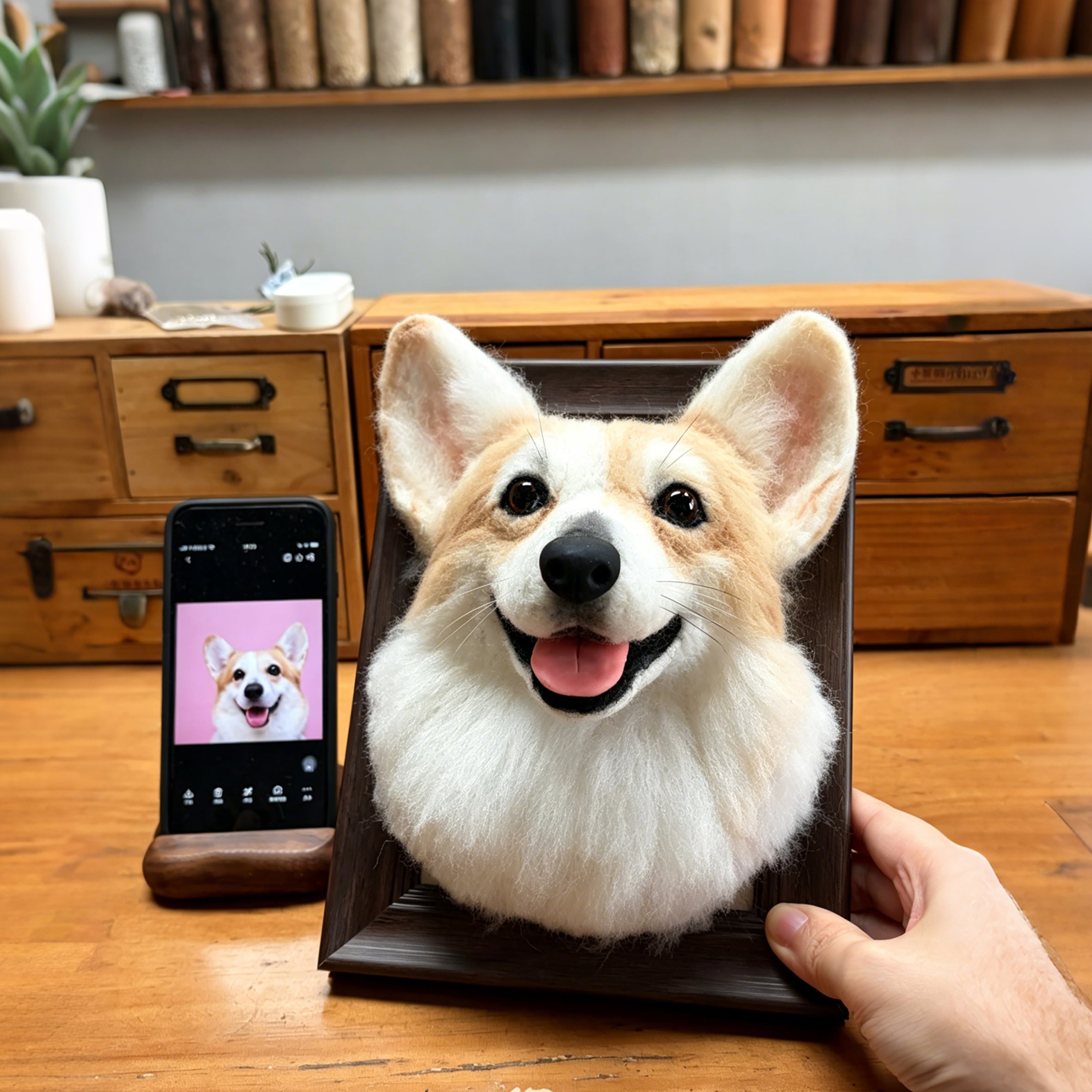 3D Framed Pet Portrait