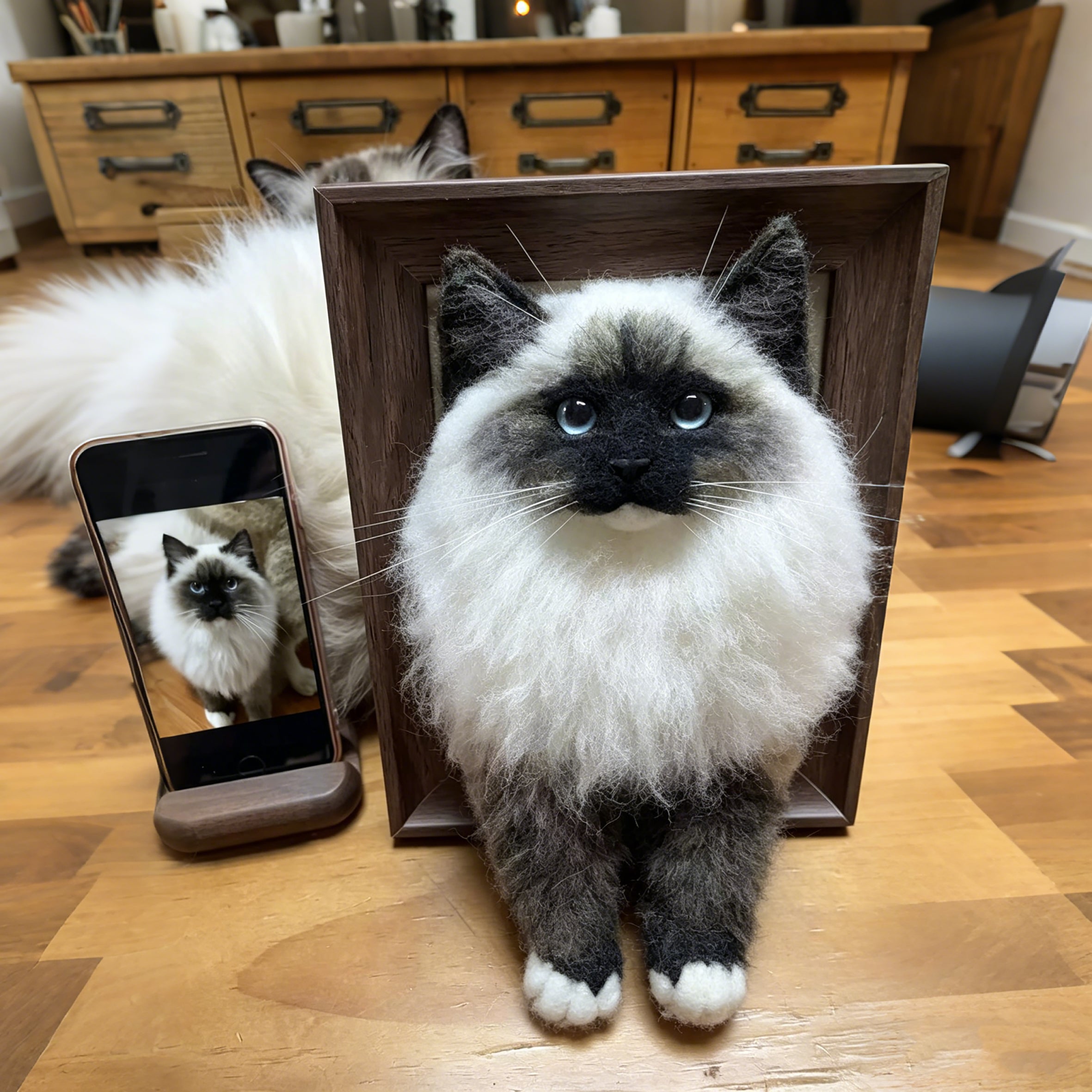 3D Framed Pet Portrait