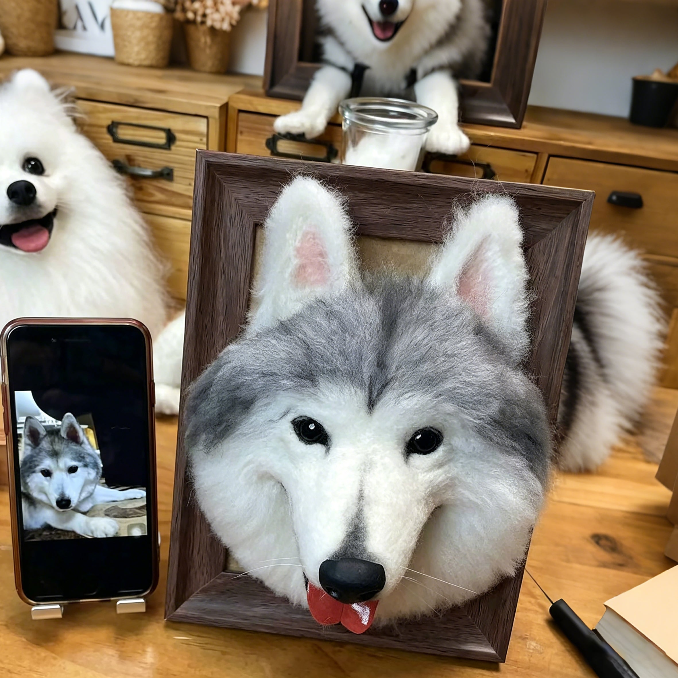3D Framed Pet Portrait