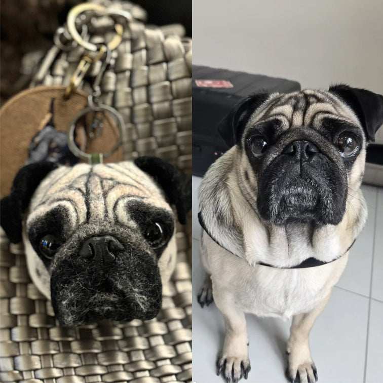 Custom Felt Full-Body Pet Charms