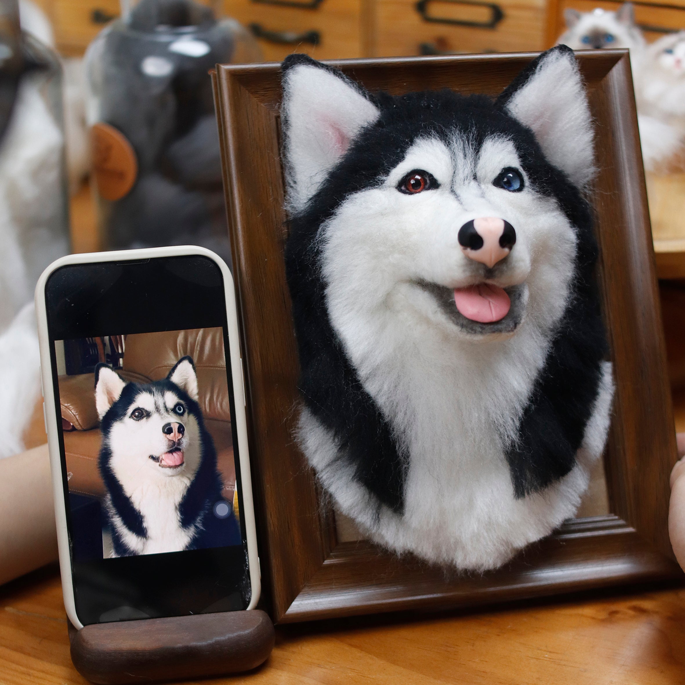3D Framed Pet Portrait