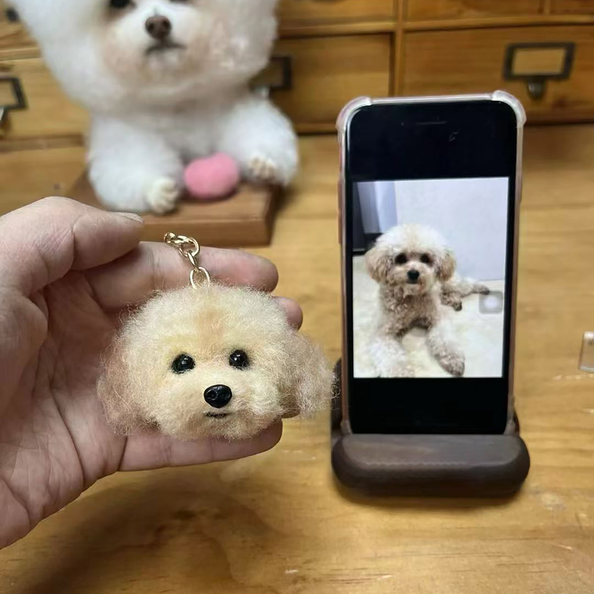 Custom Felt Full-Body Pet Charms