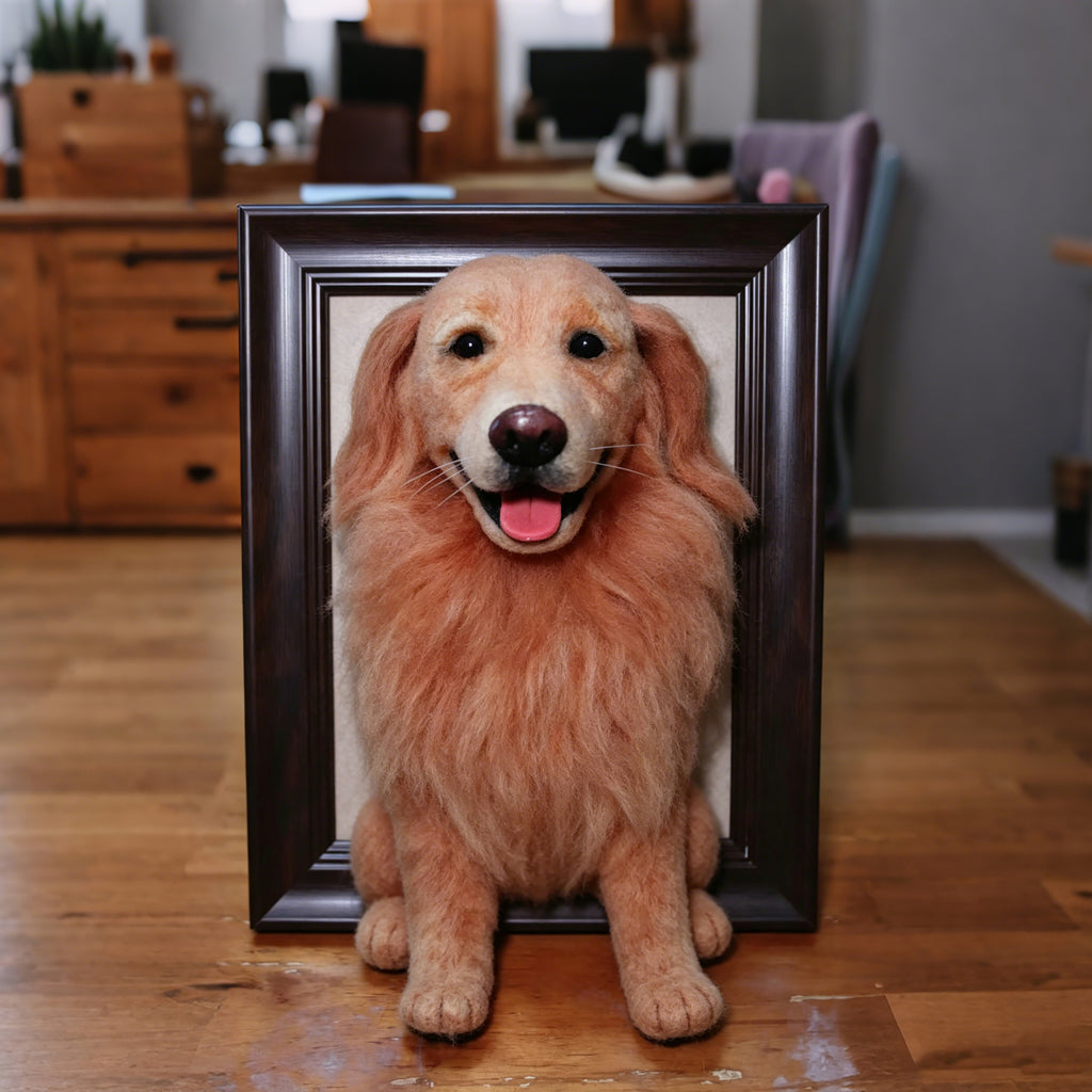 3D Framed Pet Portrait