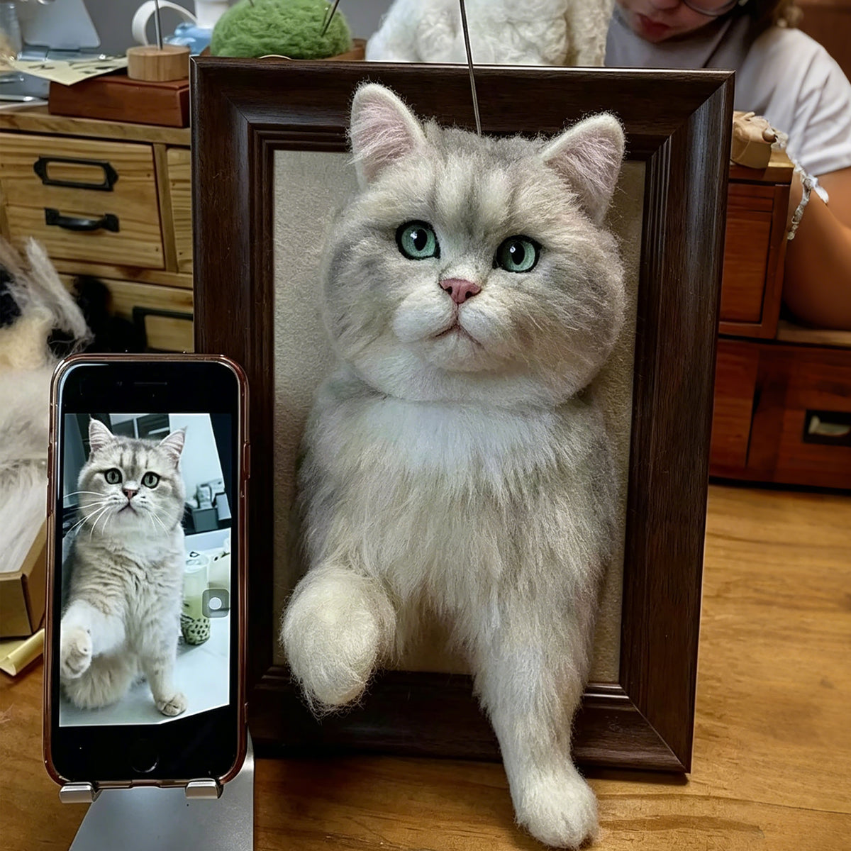 3D Framed Pet Portrait